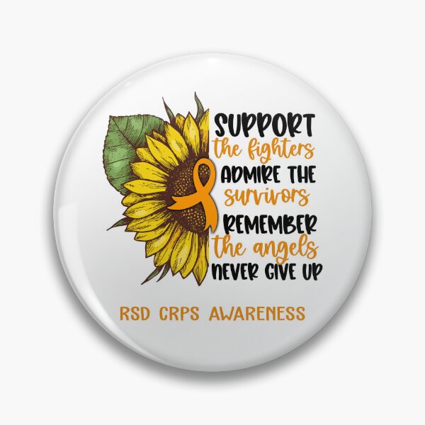 Item preview, RSD CRPS Awareness - Support the Fighters Admire the Survivors Remember the Angels Never Give Up designed and sold by whlrcheryl.