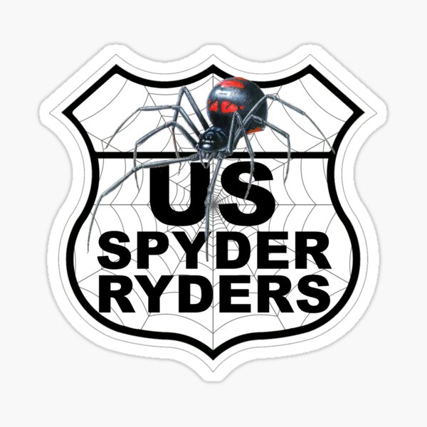 "US Spyder Ryders Logo" Sticker for Sale by JamesGerdes Redbubble