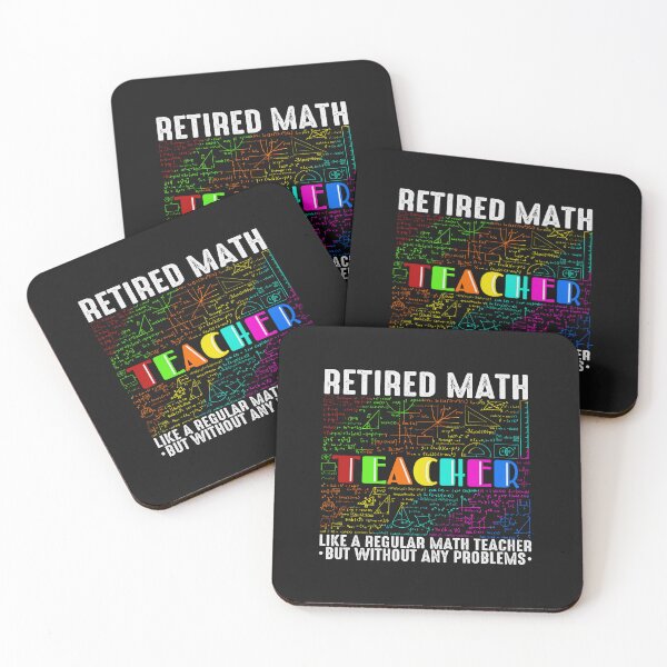 Item preview, Retired Math Teacher Design  designed and sold by boopsblunt.