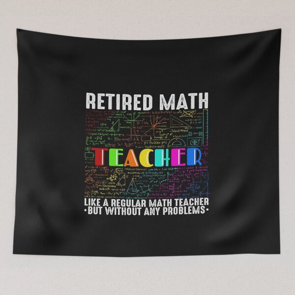 Item preview, Retired Math Teacher Design  designed and sold by boopsblunt.