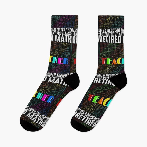 Item preview, Retired Math Teacher Design  designed and sold by boopsblunt.