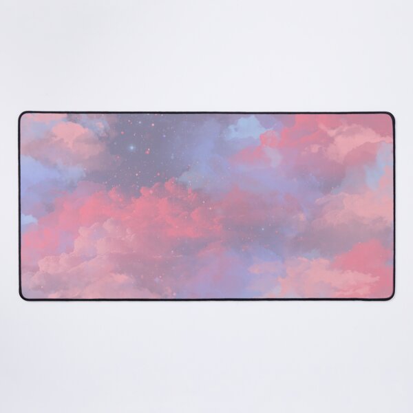 Vista previa del artículo con la obra «Estrellas y nubes pastel», diseñado y vendido por nintendolover13.