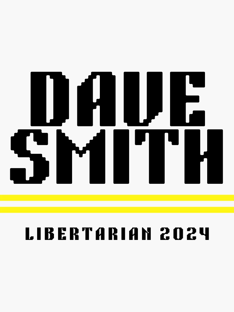 "Dave Smith 2024 Arcade" Sticker for Sale by v3services Redbubble