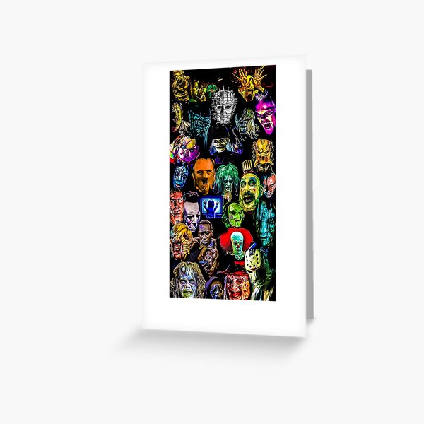 horror collection Greeting Card