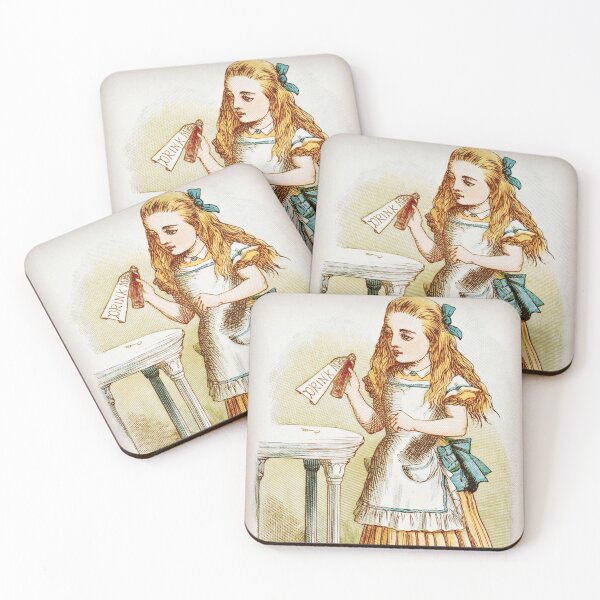 Item preview, Drink Me from Alice in Wonderland, illustrated by John Tenniel  designed and sold by LoveSeasonz.