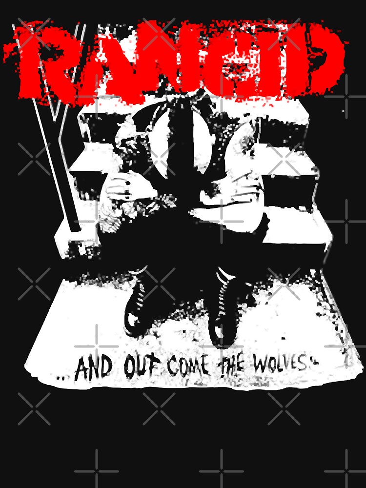 Rancid And Out Come The Wolves Official Merchandis | Essential T-Shirt