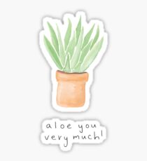 Aloe You Very Much Sticker