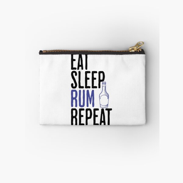 Item preview, Eat Sleep Rum Repeat - Funny Rum Sayings designed and sold by AlanPhotoArt.