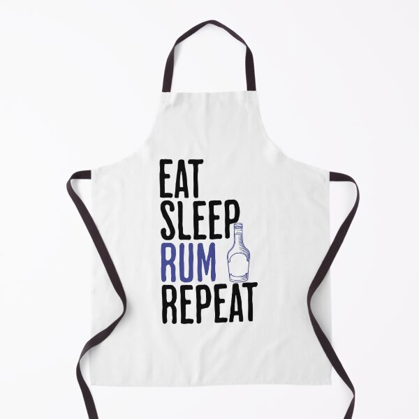 Item preview, Eat Sleep Rum Repeat - Funny Rum Sayings designed and sold by AlanPhotoArt.