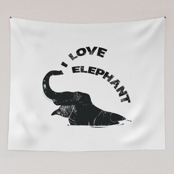 Item preview, I Love Elephant designed and sold by thailerd.