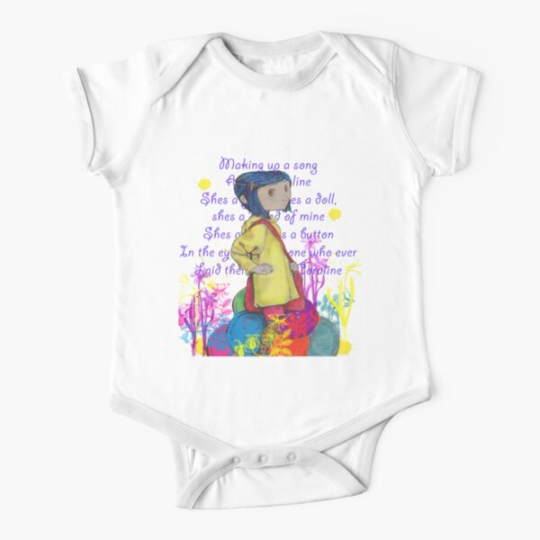 Song About Coraline Short Sleeve Baby One-Piece
