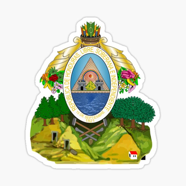 Honduras Army Presidenziale Honor Protezione Crest Clutchback Nuovo Old 