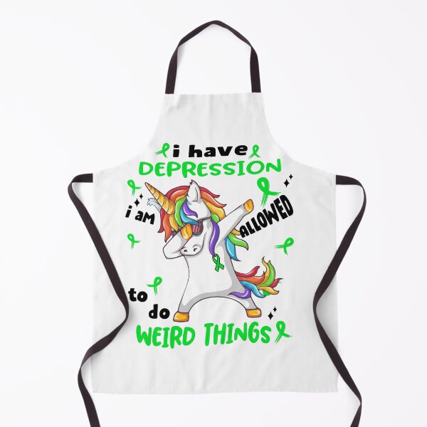 Item preview, Depression Awareness Funny I have Depression i'm allowed to do Weird Things! designed and sold by JanetShop809.