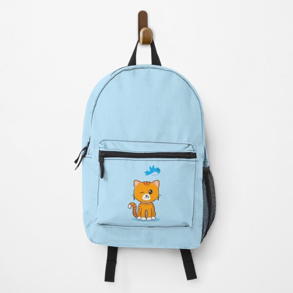 Item preview, Mischievous Cat with Bird designed and sold by Katrina Sutton.