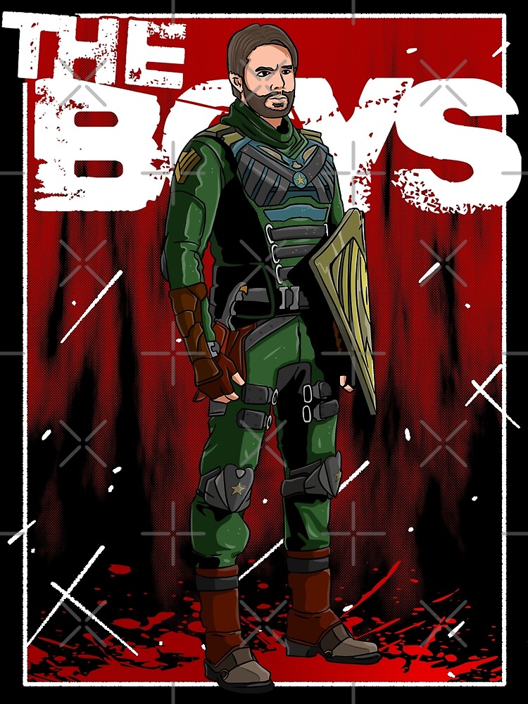 "soldier boy the boys" Poster for Sale by KitchenContents Redbubble