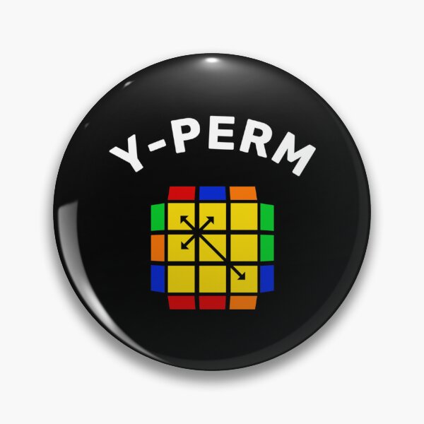 Item preview, Y Perm Diagram Funny Rubik Cube Lovers  designed and sold by ArcanWilkinson.