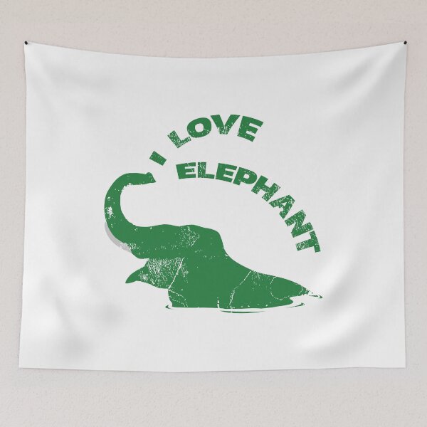 Item preview, I Love Elephant designed and sold by thailerd.