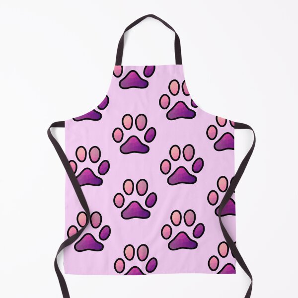 Item preview, Faceted pink paw print designed and sold by Camilla Wynter.