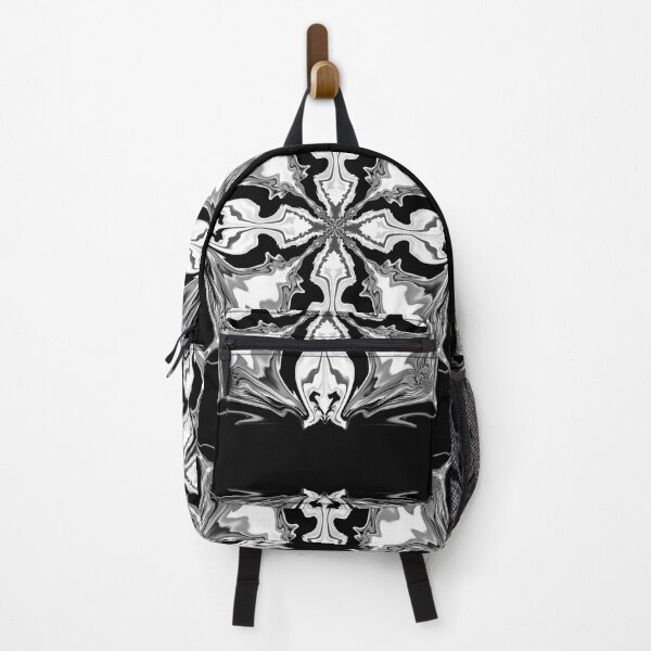 Item preview, Black, Grey and White Ornate Marble Glow Pattern Goth designed and sold by ArticLotusShop.