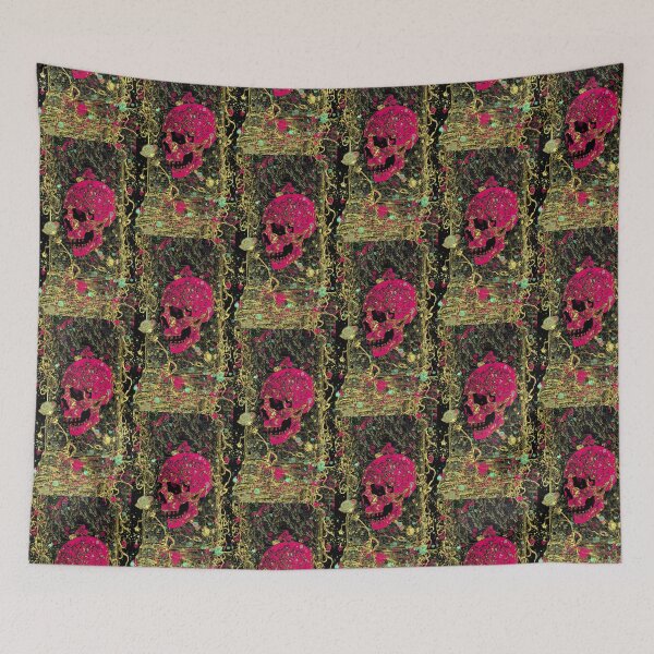 Item preview, Tarot Rose Vines & Skull designed and sold by CosmicBee.