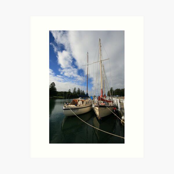 Item preview, Boats at Port Fairy, Victoria designed and sold by Leigh Penfold.