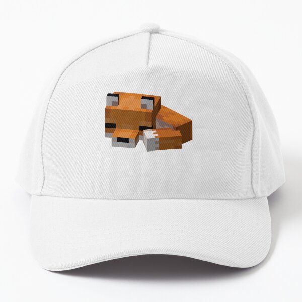 Vista previa del artículo con la obra «etiqueta engomada del zorro de minecraft», diseñado y vendido por boscioguidena.