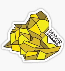 A Denver Nugget Sticker