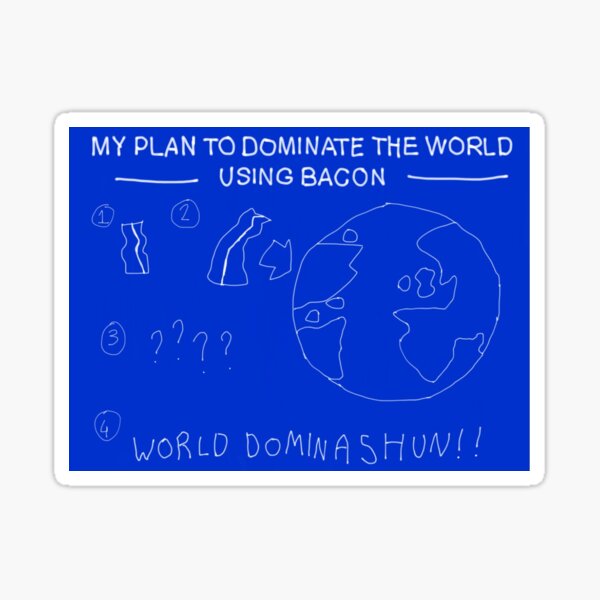 Eddsworld- WORLD DOMINASHUN!!!!!!! Sticker