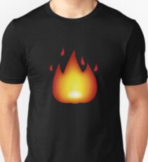 Fire Emoji Unisex T-Shirt