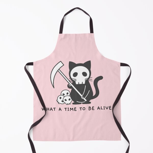 Item preview, What a time to be alive, death kitty. designed and sold by KonichiwaCutie.