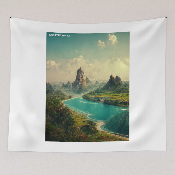 Item preview, Landscape Created by AI designed and sold by Created-by-AI.