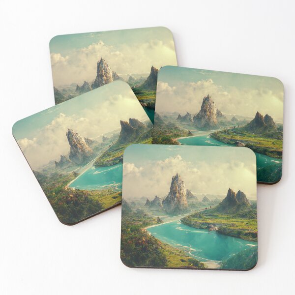 Item preview, Paisaje creado por IA designed and sold by Created-by-AI.