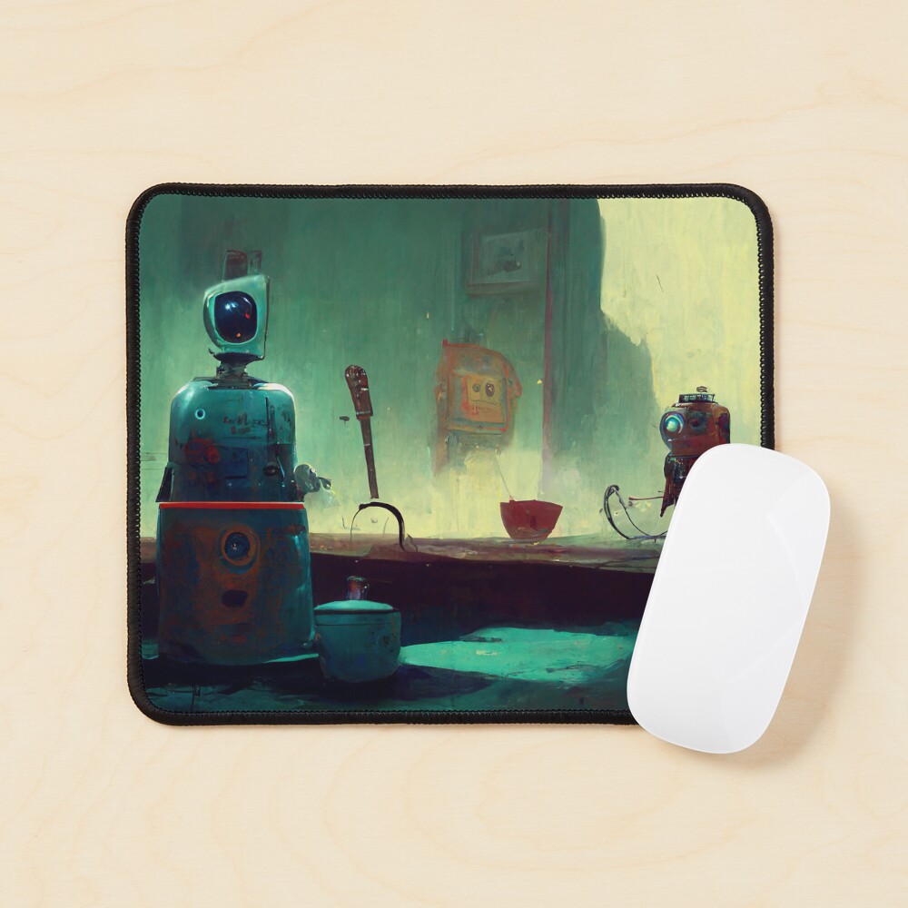 Item preview, Mouse Pad designed and sold by mikelovesrobots.