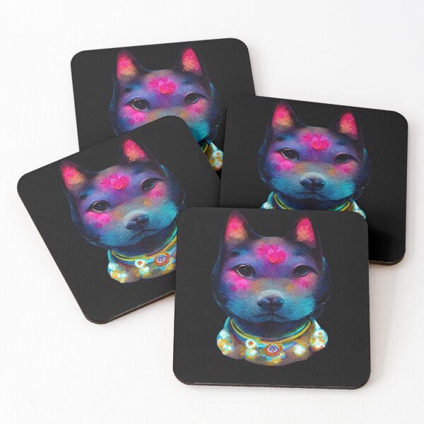 Item preview, Gfab Bfab Gen Ai FFab Shiba Inu Face with Jewelry Design/Art designed and sold by Surrealtrends.