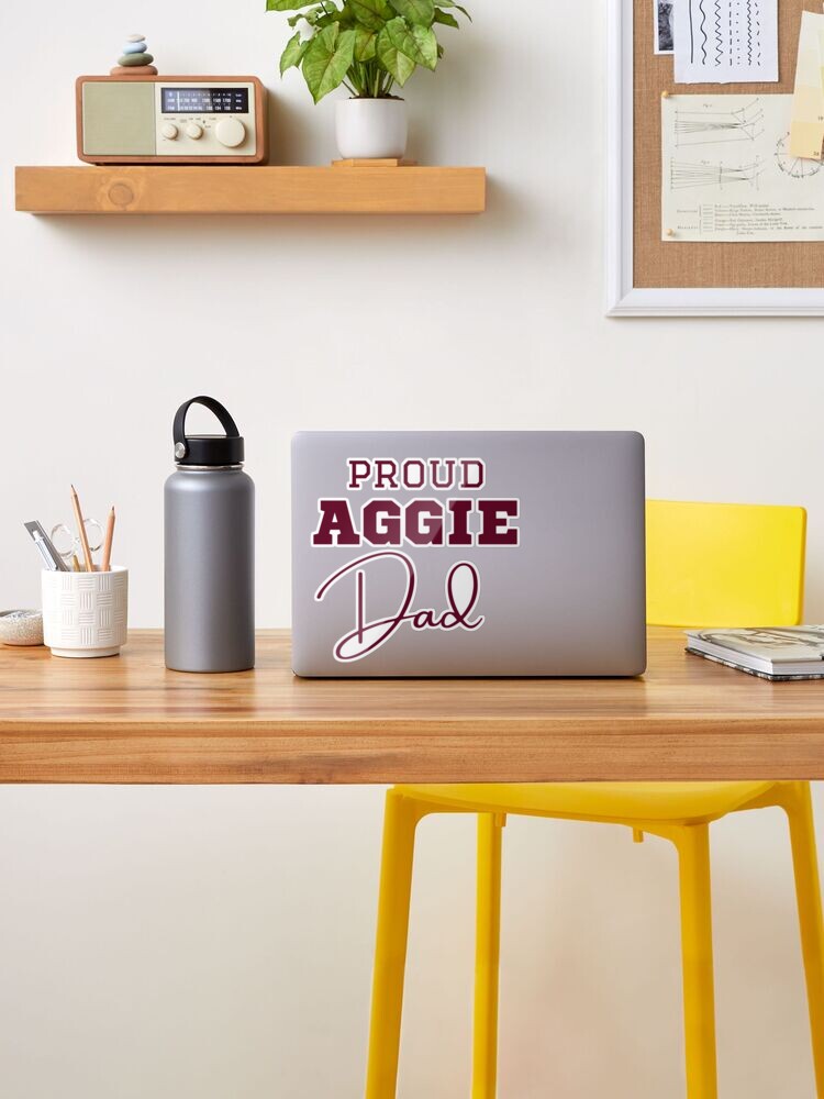 Proud Aggie Dad Sticker for Sale by paisleythermond