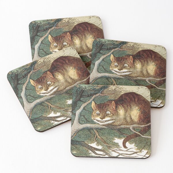 Item preview, The Chesire Cat from Alice in Wonderland, illustrated by John Tenniel designed and sold by LoveSeasonz.