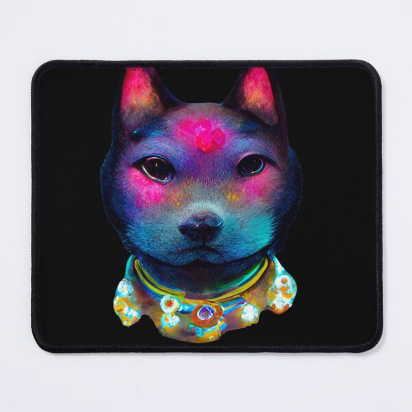 Item preview, Gfab Bfab Gen Ai FFab Shiba inu Face with Jewelry Design/Art designed and sold by Surrealtrends.