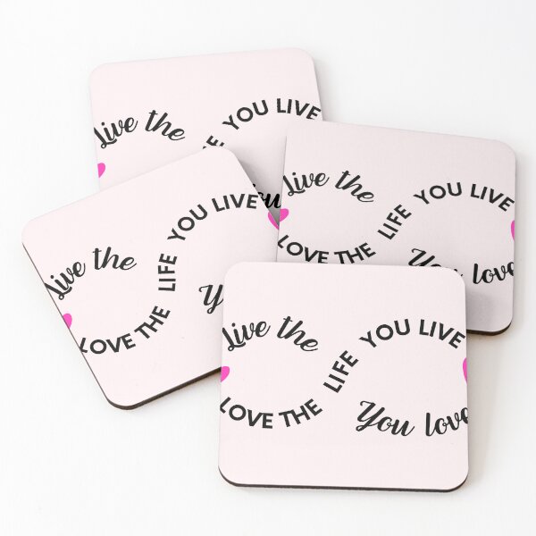 Item preview, Love the life you live designed and sold by ALLURE-minimal.