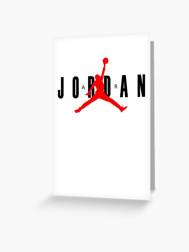 Black and white michael jordan | Greeting Card