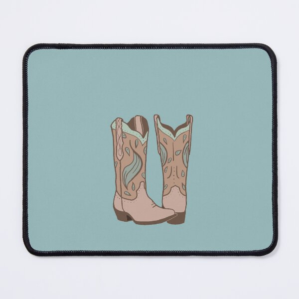 Item preview, Teal cowboy boots designed and sold by Litartistdesign.