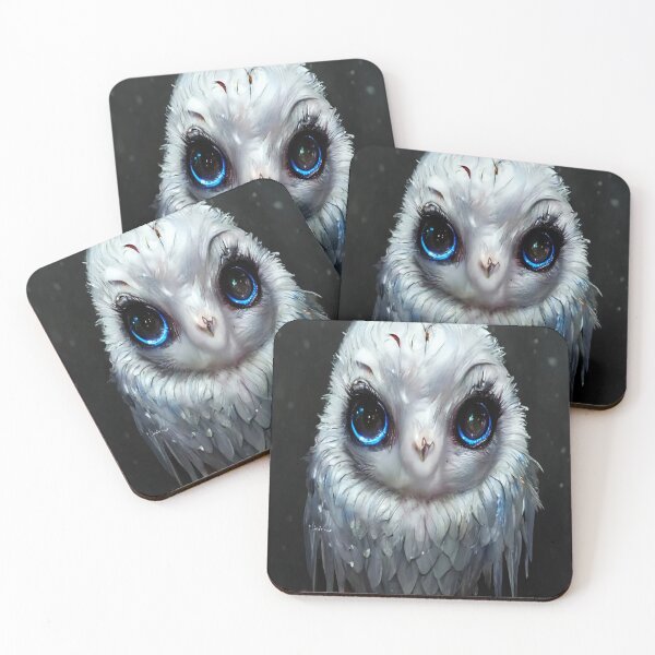 Item preview, The Enchanted Snow Owl  designed and sold by Junior's Digital Designs.