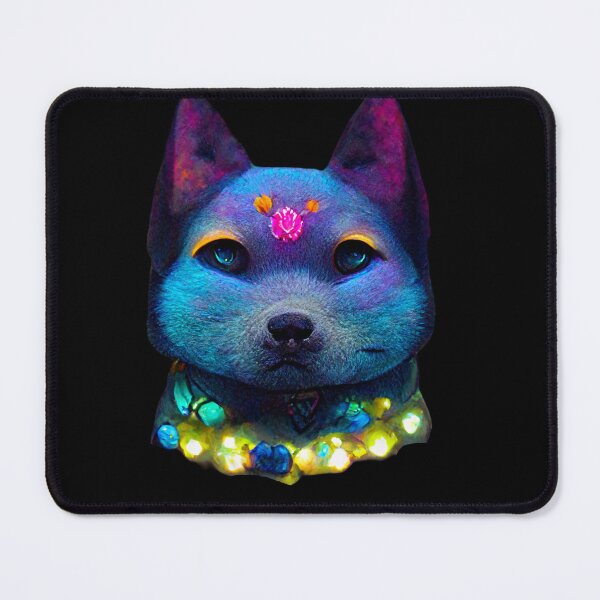 Item preview, Gfab Bfab Gen Ai FFab Shiba Face with Jewelry Design/Art designed and sold by Surrealtrends.