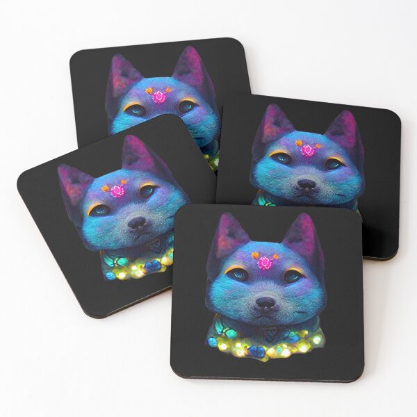 Item preview, Gfab Bfab Gen Ai FFab Shiba Face with Jewelry Design/Art  designed and sold by Surrealtrends.