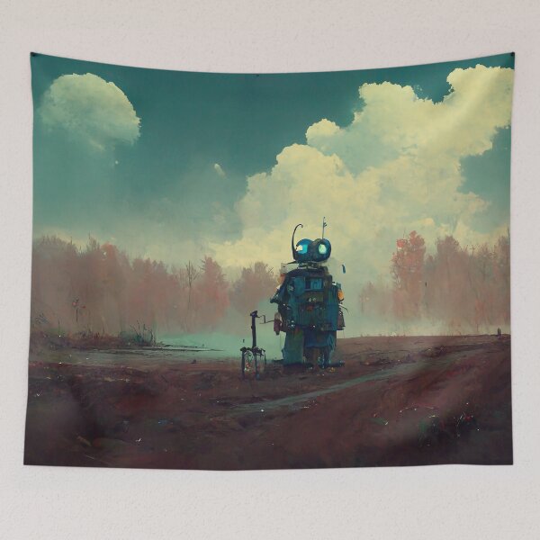 Item preview, The Waiter designed and sold by mikelovesrobots.