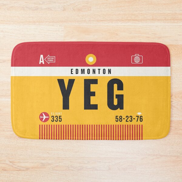 Item preview, Luggage Tag A - YEG Edmonton Canada designed and sold by VoodooCircus.