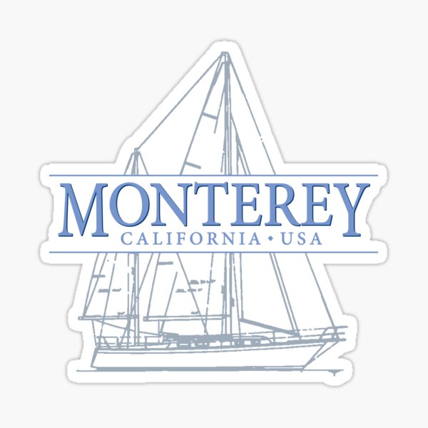 Item preview, Monterey California designed and sold by Futurebeachbum.