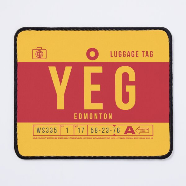 Item preview, Luggage Tag B - YEG Edmonton Canada designed and sold by VoodooCircus.