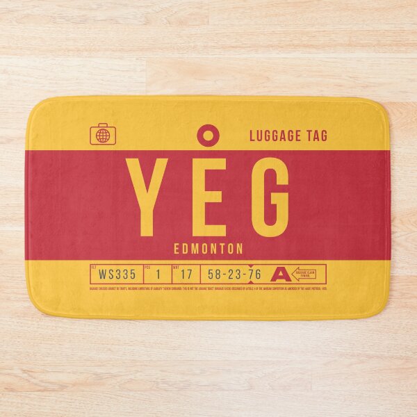 Item preview, Luggage Tag B - YEG Edmonton Canada designed and sold by VoodooCircus.
