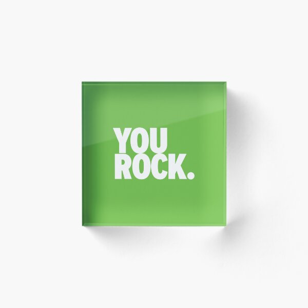Artikelvorschau, Du rockst entworfen und verkauft von ThinkFun! Design.