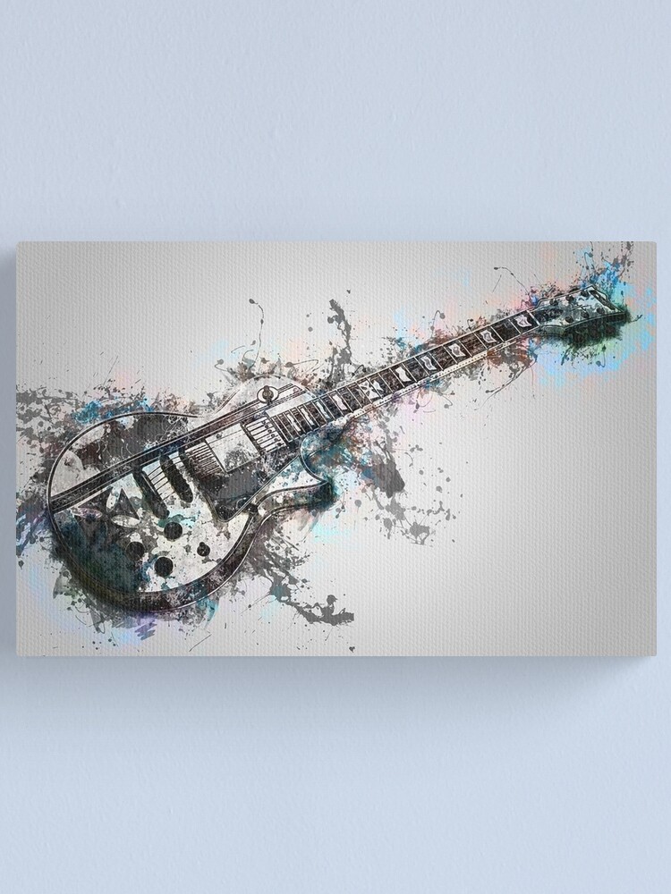 Alternate view of Electric Guitar Canvas Print